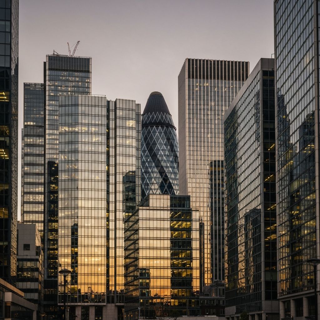 London financial district